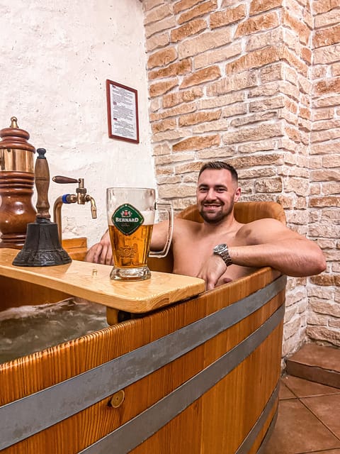Prague: Ungelt Bernard Beer Spa with Beer & Optional Massage - Arriving at Hotel Metamorphis in Ungelt