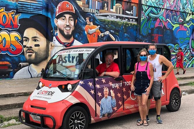 Private 3-in-1 Sightseeing, Brewery, and Mural Tour of Houston by Cart - One Market Square and Houston’s early story