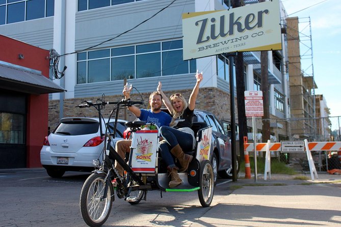 Private Austin Brewery Tour by Pedicab with All-Inclusive Beer Flight Option - Key points at a glance