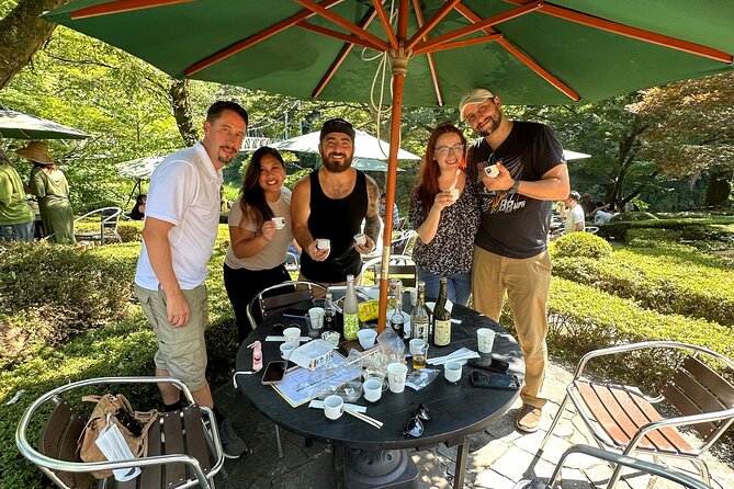 Private Sake Tasting at 300 Years Old Sake Brewery in Tokyo - Sake Tasting on the Patio From Noon to 1 p.m.