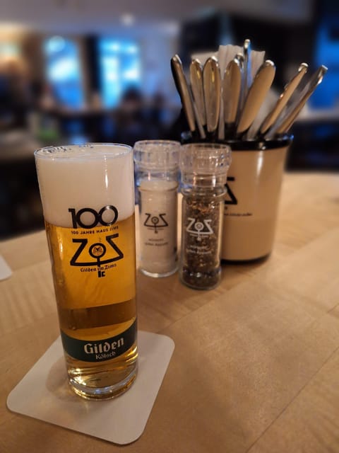 Public brewhouse tour Cologne in English - Gilden im Zims: beer, stories, and Cologne character