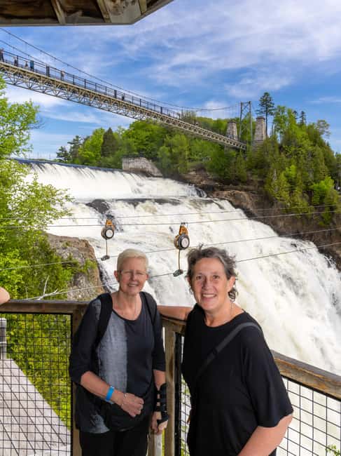 Quebec City: Montmorency Falls and Microbrewery eBike Tour - Following the Corridor du Littoral beside the river