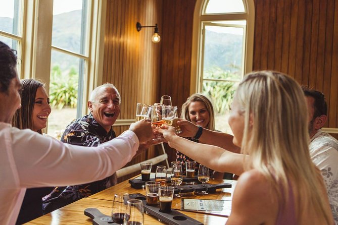 Queenstown: Afternoon Wine & Beer Tour with Platters - Stop one: GT Tasting Room at the historic Gibbston Tavern