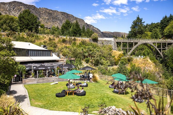 Queenstown Gin, Wine & Beer Tour | Adults Only - Canyon Brewing beside the Shotover River