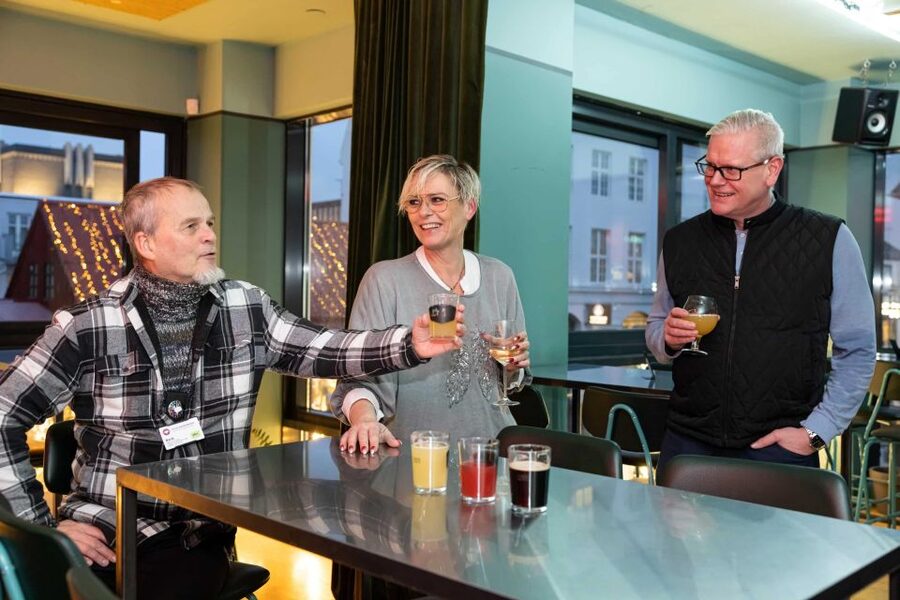 Reykjavik: Beer and Booze Tour - Ölstofa finishes the evening with more local beer