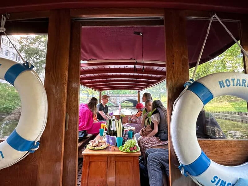 Riga: Private Riga Canal Boat Tour with Latvian Beer - Three Riga landmarks to watch for