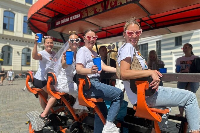 Riga Prosecco & Beer Bike Tour - Pedaling through Riga’s central streets