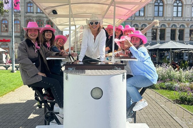Riga Prosecco & Beer Bike Tour - Beer, Prosecco, and your own playlist