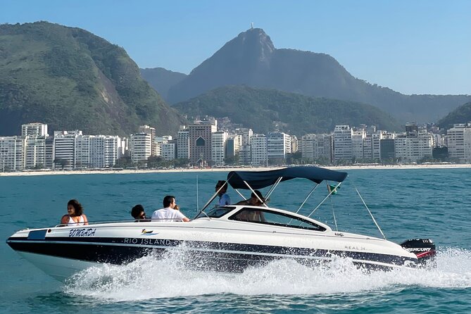 Rio de Janeiro: Shared Speedboat Tour with Beer Included! - Leaving Urca for a different view of Rio