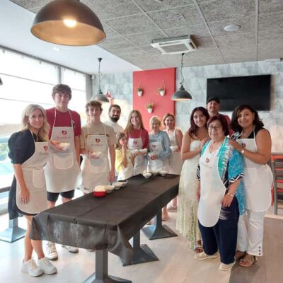Pasta and Gelato Cooking Class with Wine or Beer