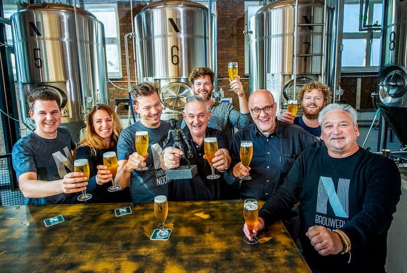 Rotterdam: Beer Brewery 'Noordt' Beer Tasting - Terrace or tasting room
