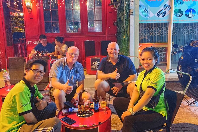 Saigon Night Craft Beer and Street Food By Scooter and motorbike - Stop two: Nguyen Thien Thuat Street food