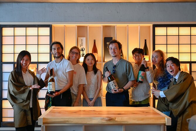 Sake "Omakase" in Osaka : Guided Tasting by a Active Sake brewer - Who should book this Osaka sake session?