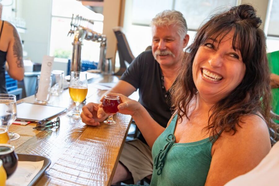 San Diego: Brewery Tour with Tastings and Food Pairings - The first brewery stop: learning how local beer is made
