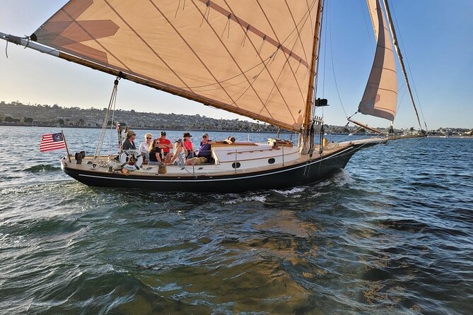 San Diego Sunset or Afternoon Sail on Classic Yacht - Why the small group matters