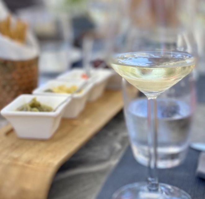 Santorini in a Glass: 2 Wineries & Brewery - The 10-minute transfer and vineyard tasting