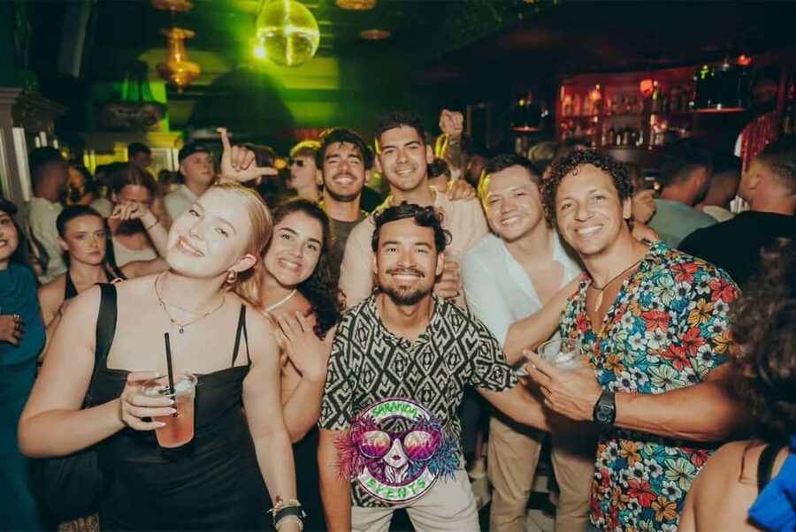 Sarande: Pub Crawl & Boat Party, 6 Shots, 1 Beer Club Entry - Bluz Club brings the night indoors