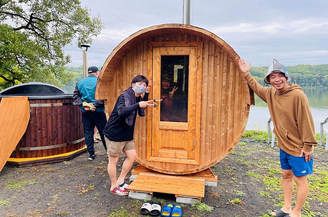 Sauna experience with great view & tour to enjoy food, blue beer - A realistic three-hour rhythm