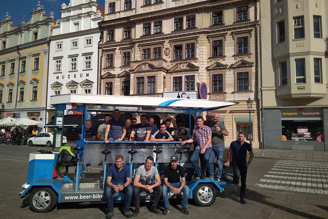 Sightseeing Tour in the Czech Republic: Beer Bike in Pilsen - The DEPO2015 afterparty