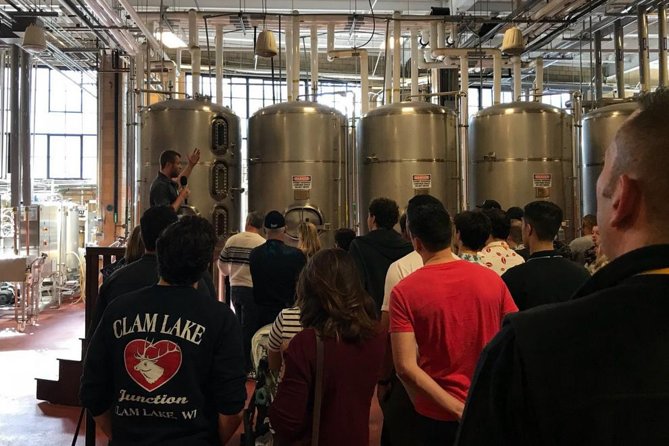 Signature Boston Guided Brewery Tour with snack - The snack and downtown finish