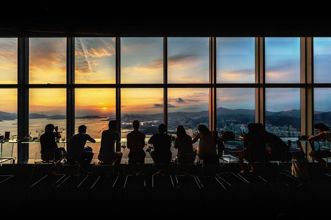 sky100 Ticket includes Beer at Café 100 by The Ritz-Carlton HK - The 60-second ride to the 100th floor