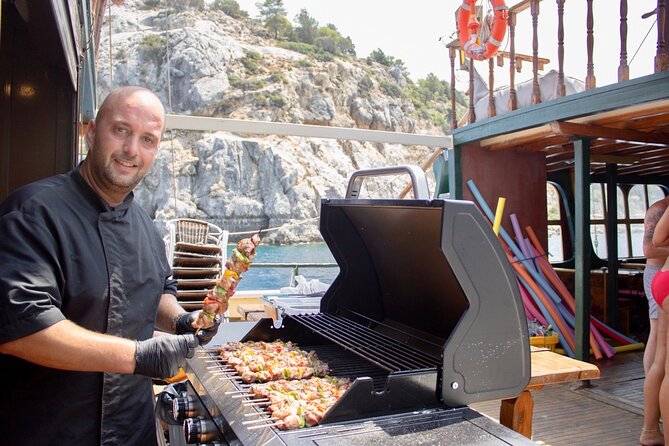 Sunset Cruise with Greek BBQ & Unlimited Aperol Spritz, Beer Wine - Quick takeaways for your Rhodes evening