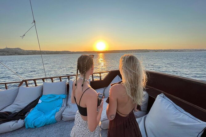Sunset Cruise with Greek BBQ & Unlimited Aperol Spritz, Beer Wine - Greek BBQ, salad, and realistic portions