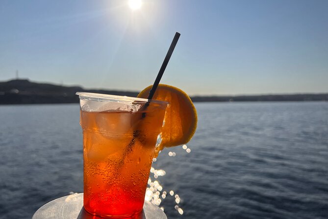 Sunset Cruise with Greek BBQ & Unlimited Aperol Spritz, Beer Wine - What the boat experience is really like