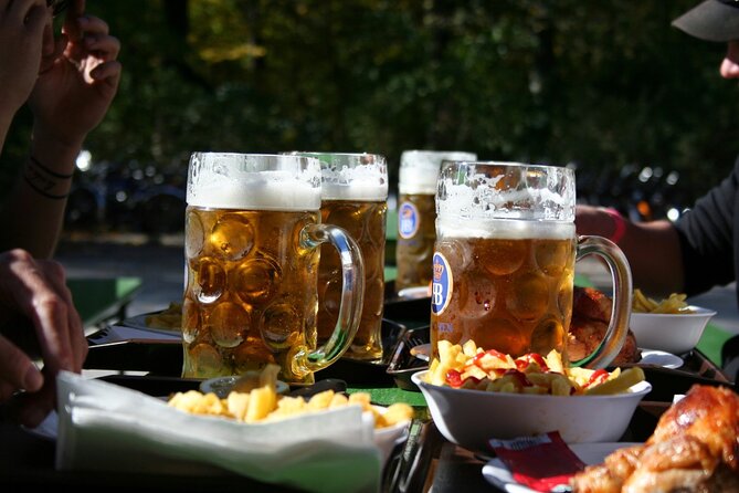 Superior E-Bike Tour incl. 3rd Reich Sites & a beer Garden Stop - The beer garden stop keeps the five-hour ride human