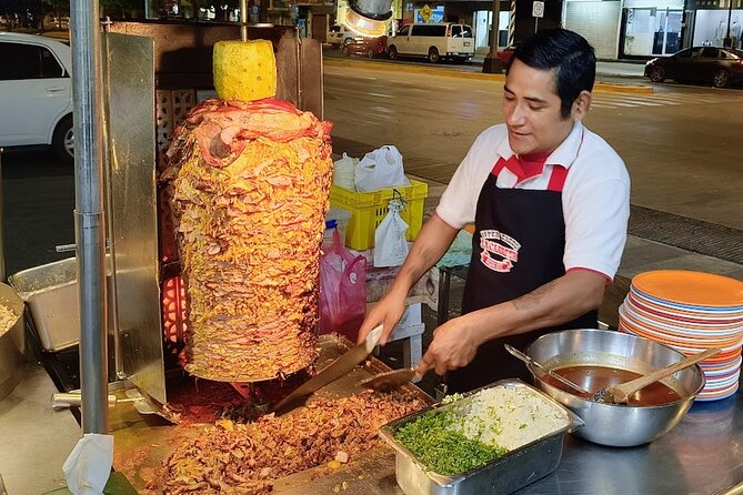 Tacos, Beer and Mezcal Food Tour in Mazatlan - A Sinaloa taco before the mezcal bar