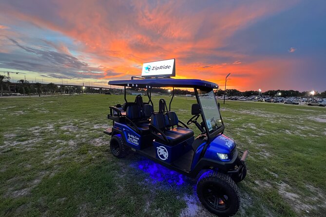 Tampa Heights Private Brewery Tour by Custom Golf Cart - What the golf cart adds to the experience