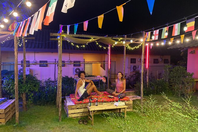 Thai Craft Beer Tasting with out door cinemar in Khao Lak - Wandee’s backyard setting is the main local touch