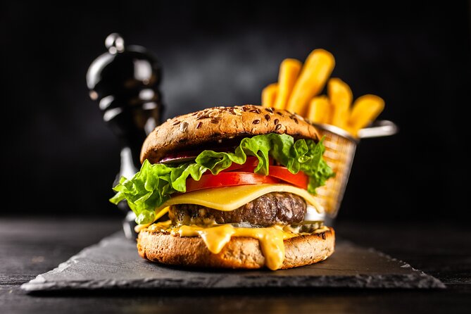 The Beers and Burgers Crawl - Burgers, chicken sandwich, and what is actually included