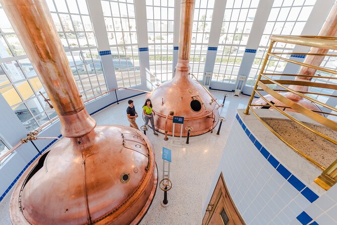 The Farsons Brewery Experience Entry Ticket and Beer Flight - The Cisk Tap rooftop bar is the reward