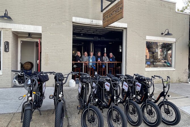 THE Wilmington History, Haunts & Breweries E-Bike Tour (4 hr) - Waterline Brewing Company begins the four-hour ride
