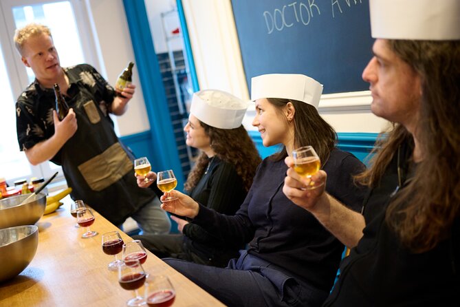 Tipsy Waffle Workshop with Beer Tasting - Making Brussels Waffles Yourself