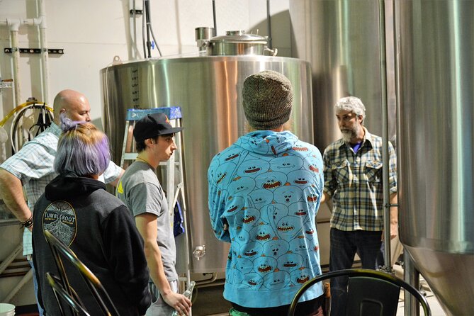 Tumbleroot Brewery and Distillery Tour and Tasting - Inside the production floor