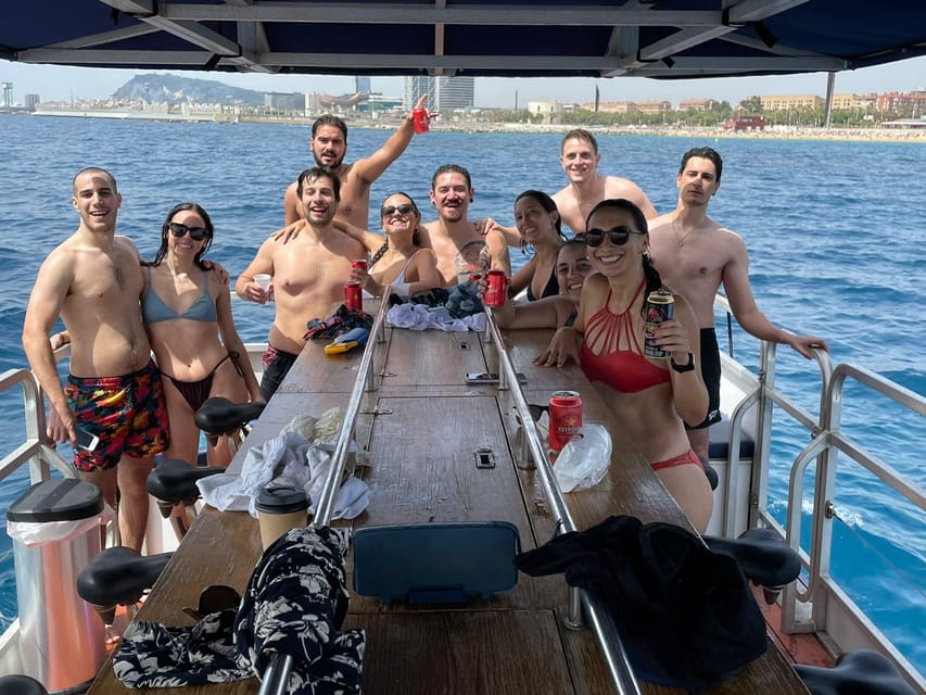 Valencia: Water Beer Bike Tour - What to pack for the hour on the water