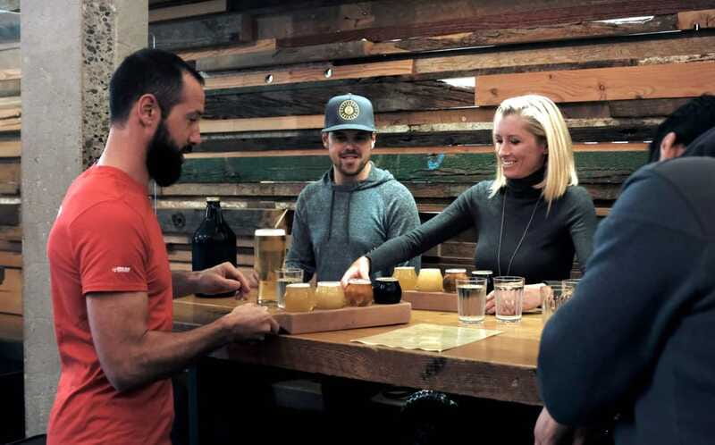 Vancouver: Craft Beer Tasting and Neighborhood Culture Crawl - The final stop at Faculty Brewing Co.