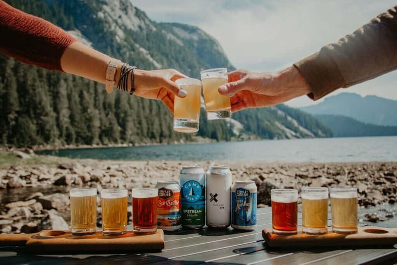 Vancouver: Helicopter Tour with Backcountry Beer Tasting - A Wilderness Patio With No Road In