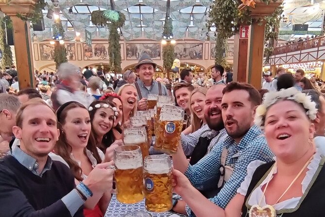 VIP Oktoberfest experience with table in big beer tent - What the Reserved VIP Table Really Gives You