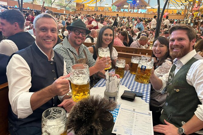 VIP Oktoberfest experience with table in big beer tent - Five Hours Inside One of Munich’s Biggest Celebrations