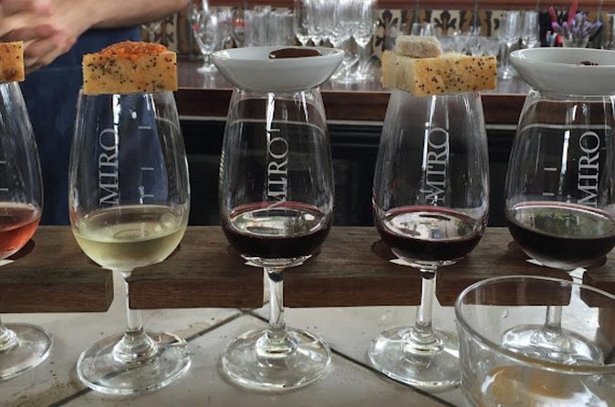Waiheke 'FLAVOURS' of lunch Wine Oil Beer Spirits max 11 clients - Rangihoua Estate and the Allpress olive grove