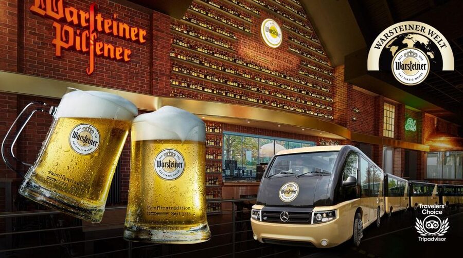 Warstein: Warsteiner World Brewery Tour - Starting at Warsteiner World in the Waldpark