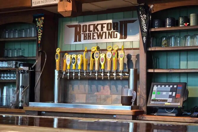 West Michigan Wine and Brewery Join in Day Tour - Rockford Brewing brings the river and the hops