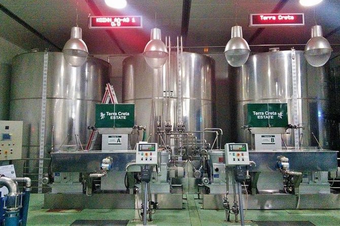 Wine, Beer, Olive Oil Tasting Private Tour (price per group of 6) - Gonia Monastery and a quieter change of pace