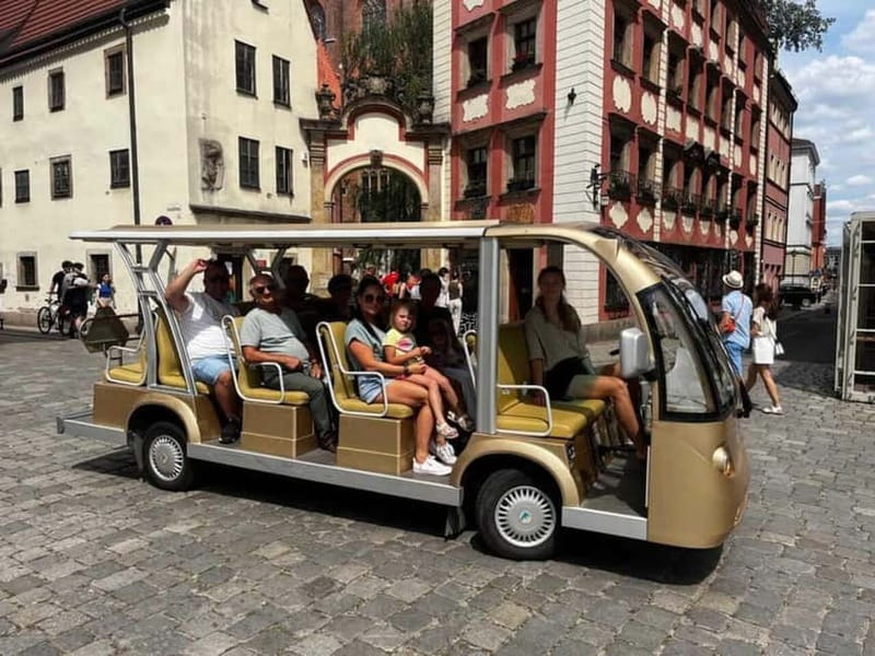 Wroclaw: NO LIMIT BEER City Tour Sightseeing By Golf Cart - Across Sand Island and into Cathedral Island